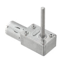 Machifit JGY370 50mm-M6 Screw Worm Gear Motor DC 6/12/24V 150RPM Self-locking Reduction Gear Motor