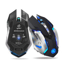 HXSJ M10 Wireless 2.4GHz Gaming Mouse Ergonomic Colors Backlight Gaming Mouse 2400DPI Mice