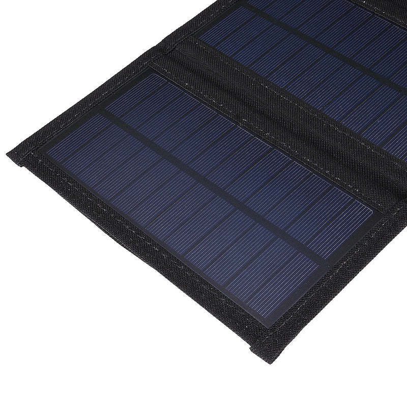 Solar Charger 5V Foldable Waterproof  Solar Power Charger USB Solar Battery Charger With Solar Panel for Traveling Camping Hiking