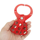 Industrial Safety Jaw Lock Durable Steel Lockout With Hook Security Hasp Padlock