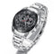 TVG 468 Men Luxury Steel Band Date Luminous Display Fashion Sport Dual Disaplay Digital Watch
