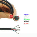 KSGER T12 V2.0 STM32 OLED Digital Soldering Station Controller 5 Core Silicone Wire Metal Case 9501 Soldering Handle Set