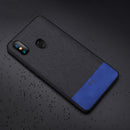 Bakeey Luxury Fabric Splice Soft Edge Shockproof Protective Case For Xiaomi Mi Max 3