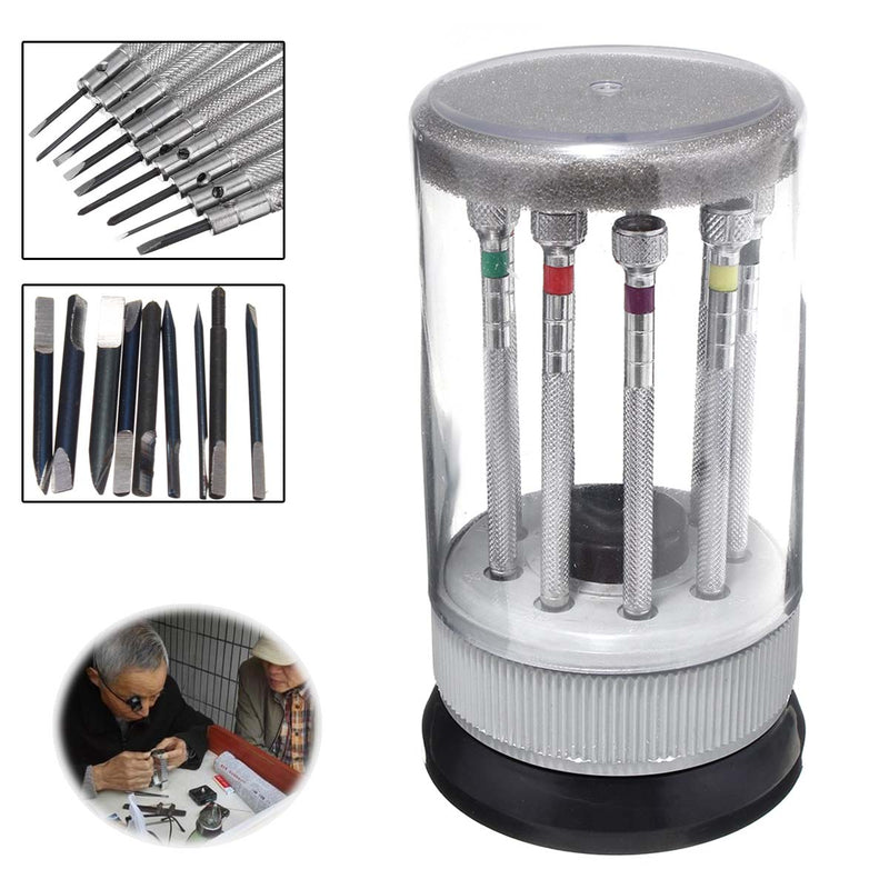 9 Pcs Precision Screwdriver Set Jewelry Eyeglasses Glasses Watch Repair