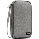 Boona 19cm*10.5cm Single Layer Digital Accessories Storage Bag Travel Bag Power Bank USB Charger Cable Organizer Bag