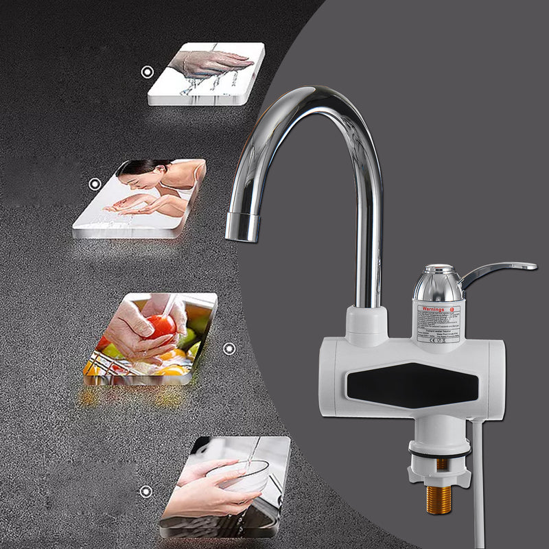 3000W Temperature Display Instant Hot Water Tap Faucet Water Tap