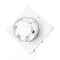 4 Inch ABS Exhaust Fan Ceiling Wall Mount Bathroom Kitchen Air Ventilation Low Noise Fan