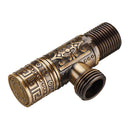 Antique Brass Triangle Valve Bathroom Accessory G1/2 Brass Angle Stop Valve Filling Valve Cylinder Type
