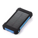 Bakeey F5 10000mAh Solar Panel LED Dual USB Ports DIY Power Bank Case Battery Charger Kits Box
