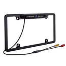 8 IR Night Vision Light Waterproof IP-67 170 Degree Wide License Plate Frame Car Rear View Camera