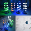 3Pcs Geekcreit DIY White Mini Star Flashing LED Cylinder Kit With 23 Flashing Mode