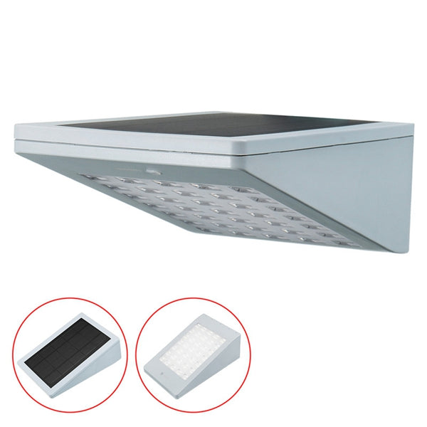 Solar Powered 35 LED Radar Motion Sensor Security Lamp Outdoor Garden Waterproof Wall Light