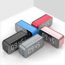 Bakeey G10 Mirror Clock Wireless bluetooth Subwoofer Speaker with Mic Support FM Radio TF Card