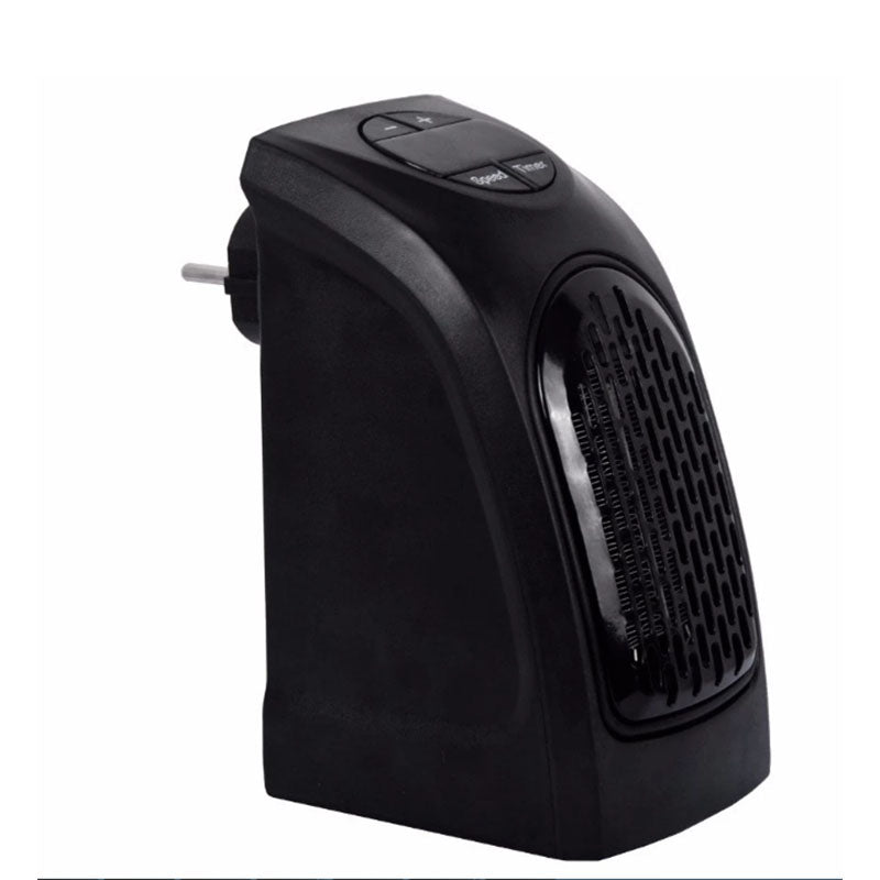 Electric Wall Heater Mini Portable Plug-in Personal Space Warmer Heater Air Fan