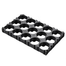 3pcs 3x5 Battery Spacer Plastic Holder 18650 Lithium Battery Support Combination Fixed Bracket With Bayonet
