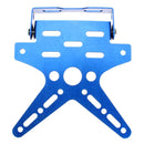 Motorcycle License Plate Holder Aluminum Alloy Mount Bracket Adjusted Number Plate Holder