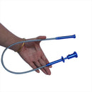 Flexible Magnet Pick Up Tool Claw With LED Light Magnetic Reach Blue Grab Prongs Fetch Device