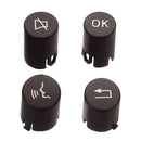 Brown Car Steering Worn Button Switch Cover Left & Right For Mercedes W204 W212 C200 E260 E320 GLK260