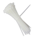 Suleve ZT08 Nylon 250Pcs 8mm 15/20/25/30/35/40cm Black/White Nylon Self-locking Cable Tie Zip Ties Strong Tensile Strength