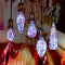 E27 3W Vintage Edison LED  Multi-color Holiday Democratic Light Bulb For Party Christmas AC85-265V