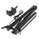 5W Long Arm Clip Touch Dimmable LED Table Desk Lamp USB Reading Light Home Decoration