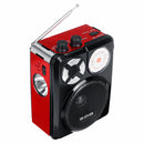 Bakeey 3.5mm AUX Full Band High Sensitivity FM AM Radio U Disk TF SD Portable Player With Flashlight Rechargeable