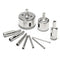 10Pcs 3-50mm Diamond Drill Bits Set Glass Hole Saw Cutter Tools