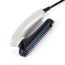 Men's Quick Beard Straightener Multifunctional Hair Comb Curling Curler Show Cap