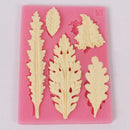 Leaves Set Fondant Cake Mold Chocolate Mold Kitchen Baking Silicone Sugar Decoration Cake Tool