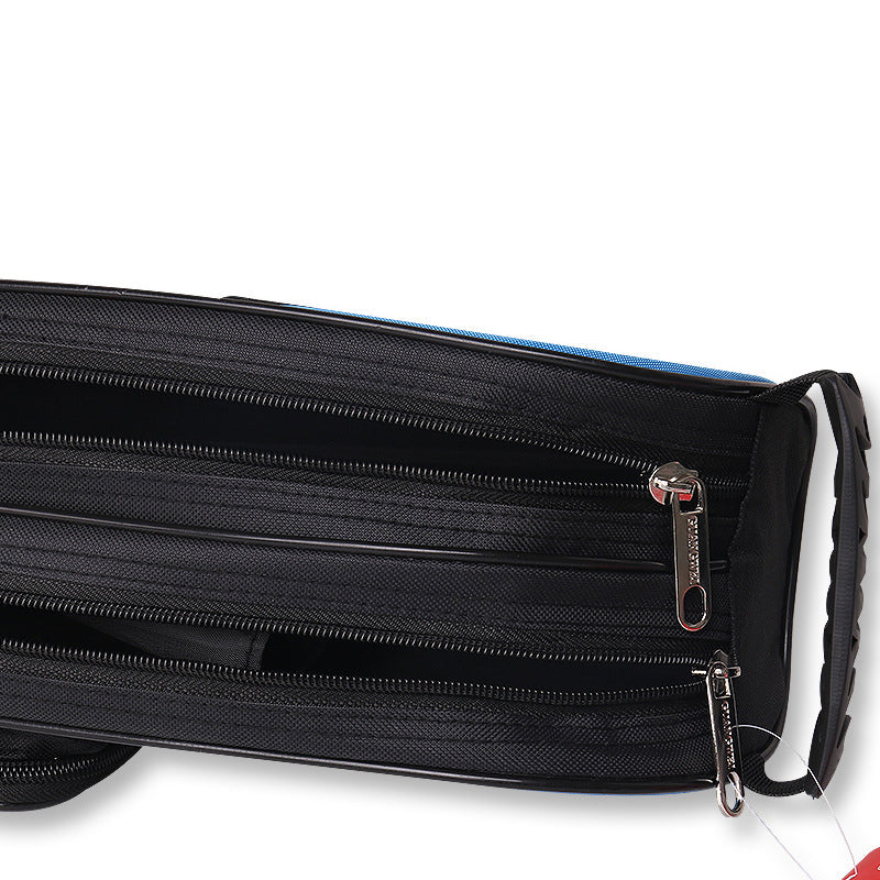 GW 1.25M PU Oxford Fishing Rod Bag Outdoor Portable Large Capacity Waterproof Multifunction Fishing Bag-Blue/Red