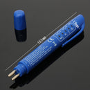 Brake Fluid Tester Moisture LED Water Compact Tool Test Indicator Pen Blue