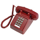 25T Retro Telephone Metal Pedestal Antique Telephone Classical Old Style Landline Telephone