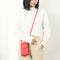 Women Large Capacity PU Leather Zipper Card Slot Messenger Bag Crossbody Bag Wallet for Mobile Phone
