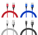 Bakeey 1M 2.4A Nylon Braided Data Sync Type-C Cable for Samsung Gaxaly S8 Plus Xiaomi mi6