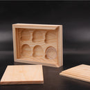 Wooden Coin Storage Box Collector NGC PCGS ICG Coin Slab Display Case Cabinet Holder