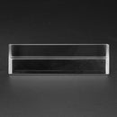 8cm Optical Glass Triple Triangular Prism Physics Teaching Light Spectrum