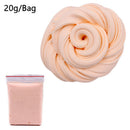 Fluffy Foam Slime Clay Ball Supplies DIY Light Soft Cotton Charms Slime Fruit Kit Cloud Craft Antistress Kids Toys