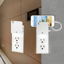 LUSTREON AC110-125V 15A Duplex Decor USB Nightlight Outlet Wall Plate Cover for Light Switches