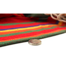 Portable Hammock Outdoor Hammock Garden Sports Home Travel Camping Swing Canvas Stripe Hang Bed Hamm