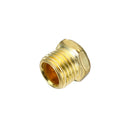 Machifit Pneumatic Solenoid Valve Copper Muffler 1/8 1/4 3/8 Inch Flat Head Muffler Exhaust Vent