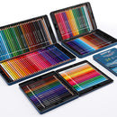 Painting Soluble Color Pencil Adult Hand-Painted Beginner Water-Soluble Iron Box Set For 48/72 Colors