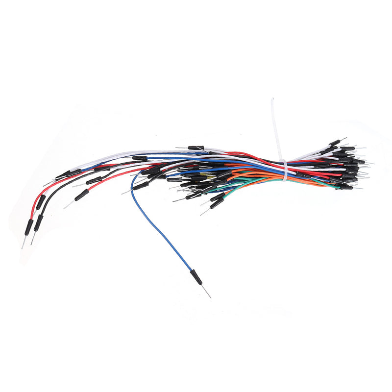 830 Point Solderless Breadboard 65pcs Jumper Cable MB-102 Power Supply Module Complete Kit