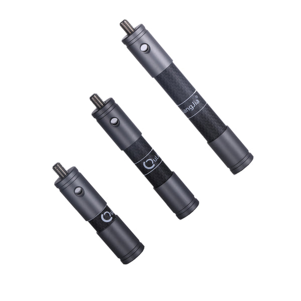 MILAEM 3-30 Inch Archery Bow Stabilizer Rod Balance Bar Extension Pole Bow Stabilizer for Recurve Compound Bow