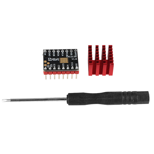 TMC2130 V1.0 Ultra-silent 256 High Subdivision Stepper Motor Driver with Red Heat Sink for 3D Printer Part