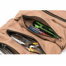 5 Pockets Tool Roll Bag Large Wrench Big Tool Roll Up Bag Canvas Tool Car Organizer