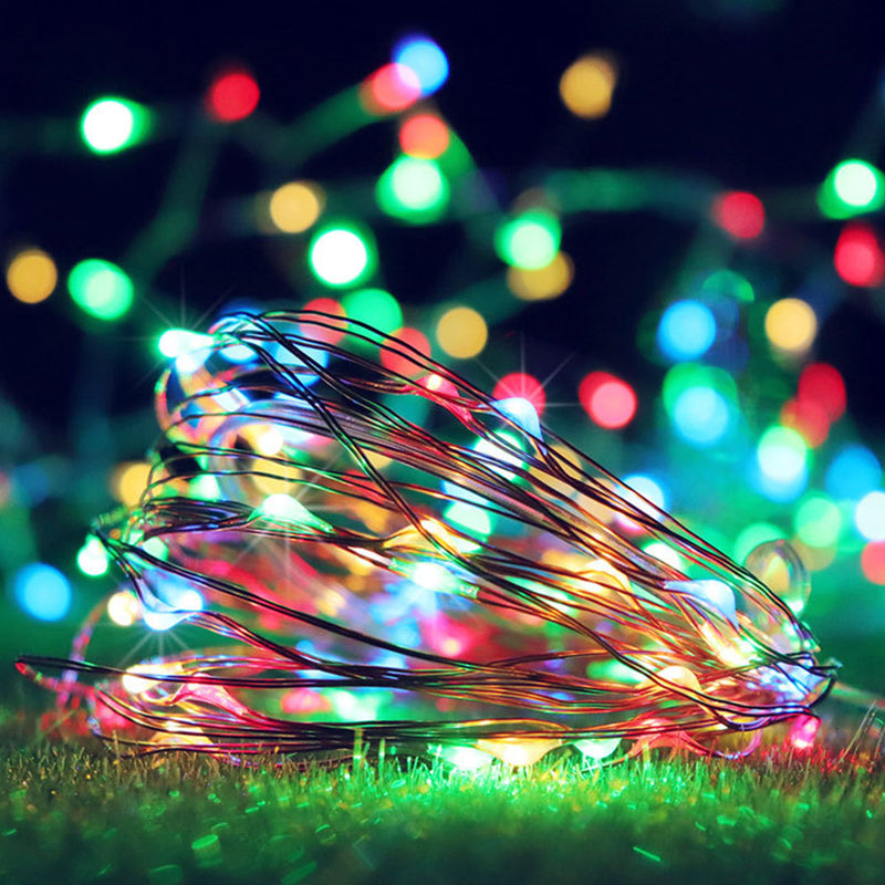 10M 100 LED String Light USB Fairy Night Lamps Holiday Christmas Decor + Remote Control