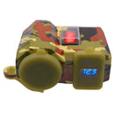 4.2A 12V Motorcycle Mobile Phone Charger Waterproof USB Power Socket
