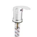 Hot/Cold Water Mixer Tap Shower Head Sprayer Hose 1/2" For Hairdressing Salon