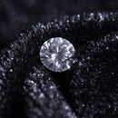 White Moissanite Diamond G Color 0.78cts 6mm Round Shape VS2 Clarity Wedding Jewelry