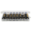 AA Battery Holder Organizer Portable Hard Plastic Case Storage Box